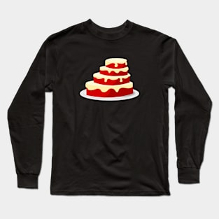 Red Velvet Cake Long Sleeve T-Shirt